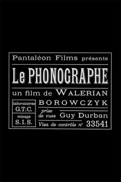 Póster de The Phonograph