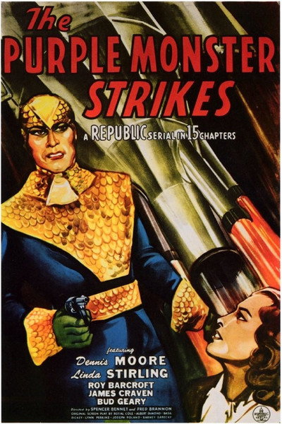 Póster de The Purple Monster Strikes