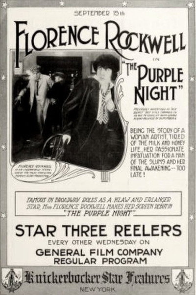 Póster de The Purple Night