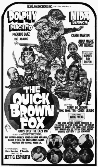 Póster de The Quick Brown Fox Jumps Over the Lazy Pigs