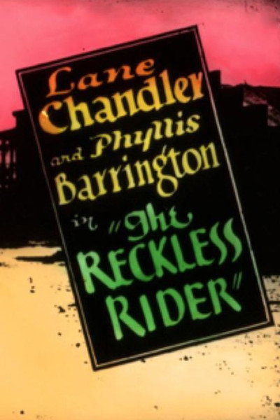 Póster de The Reckless Rider