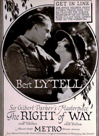 Póster de The Right of Way