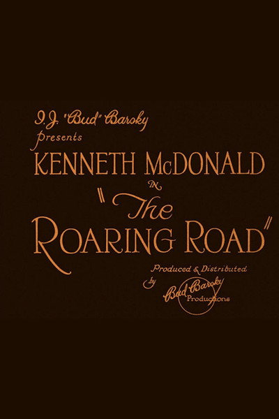 Póster de The Roaring Road