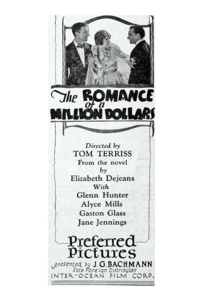 Póster de The Romance of a Million Dollars