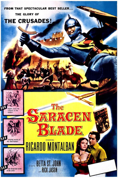Póster de The Saracen Blade