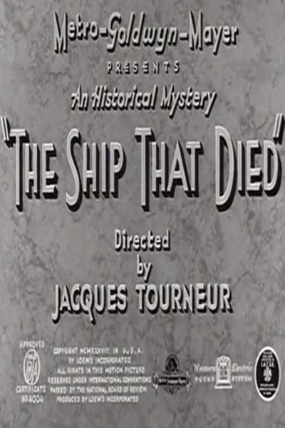 Póster de The Ship That Died