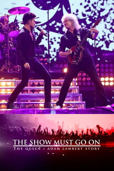 Póster de The Show Must Go On: The Queen + Adam Lambert Story