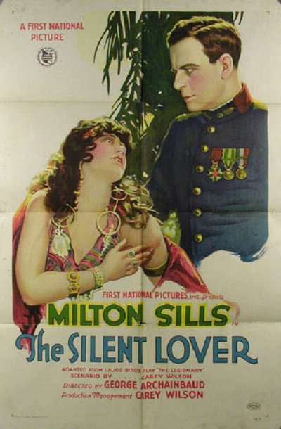 Póster de The Silent Lover