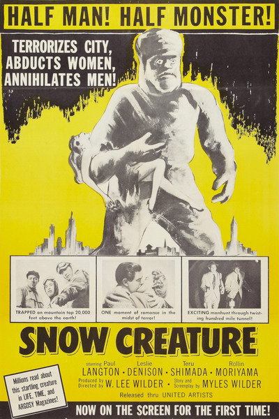 Póster de The Snow Creature