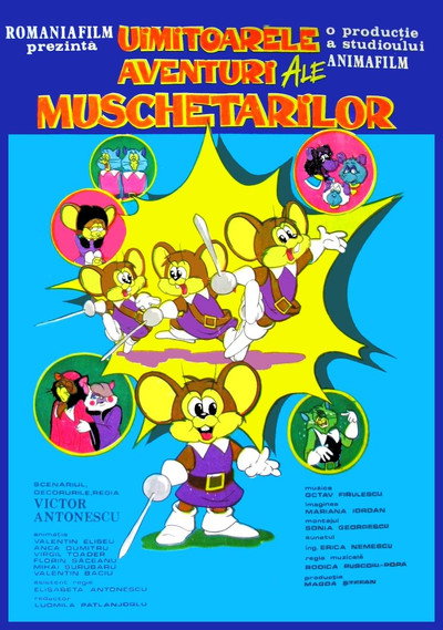 Póster de The Three Mouseketeers