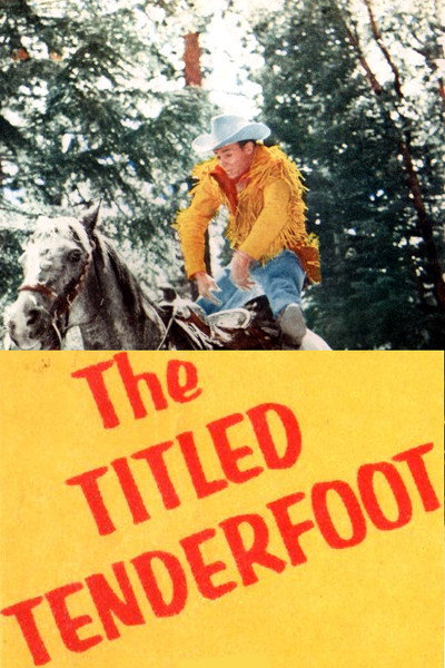 Póster de The Titled Tenderfoot