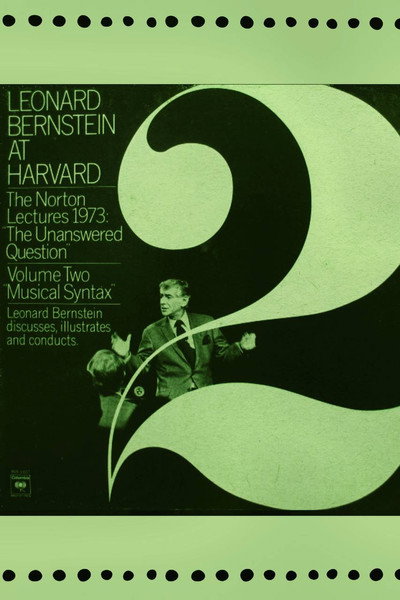 Póster de The Unanswered Question II : Musical Syntax
