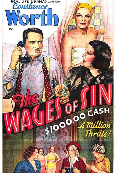 Póster de The Wages of Sin