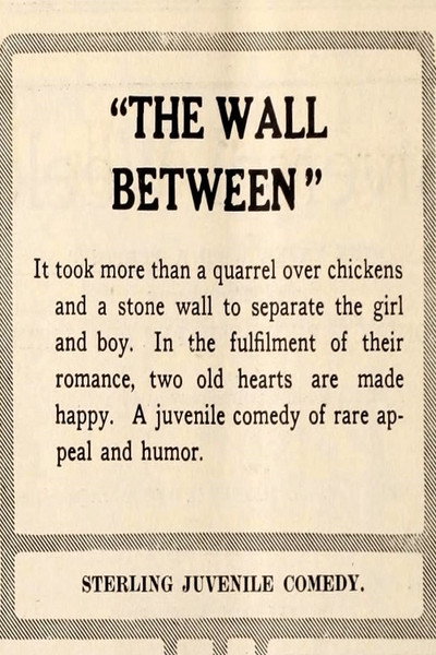 Póster de The Wall Between