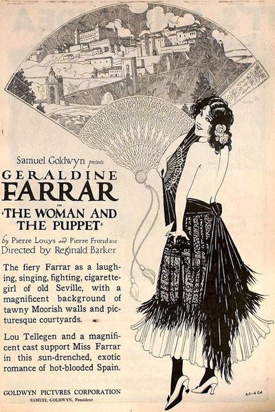 Póster de The Woman and the Puppet