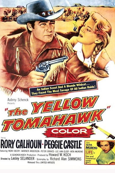 Póster de The Yellow Tomahawk