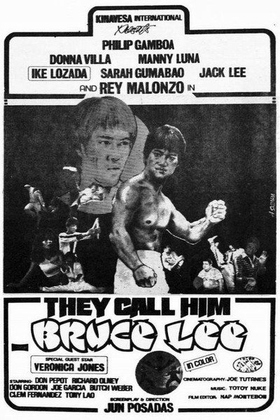 Póster de They Call Him Bruce Lee