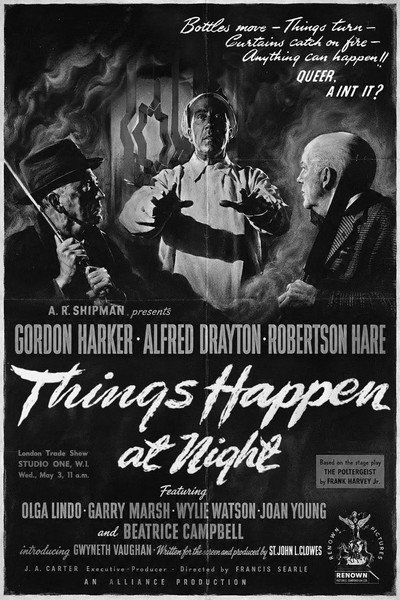 Póster de Things Happen at Night