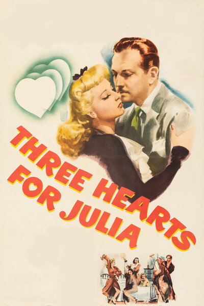Póster de Three Hearts for Julia