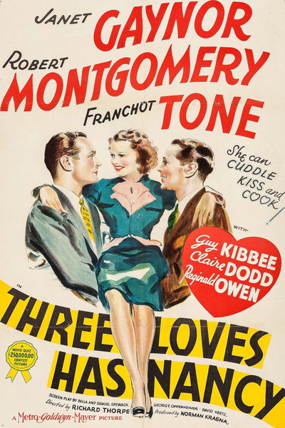 Póster de Three Loves Has Nancy