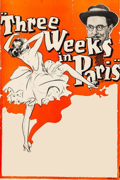 Póster de Three Weeks in Paris