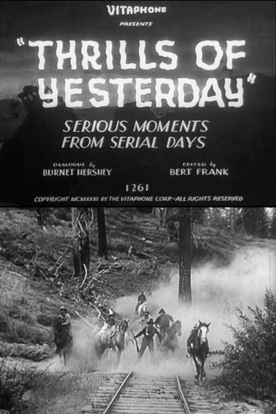 Póster de Thrills of Yesterday