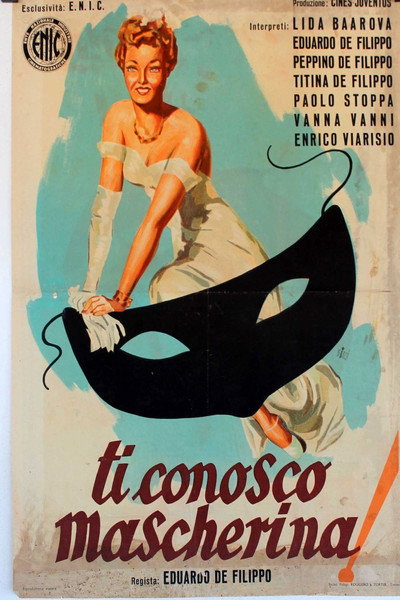 Póster de Ti conosco, mascherina!