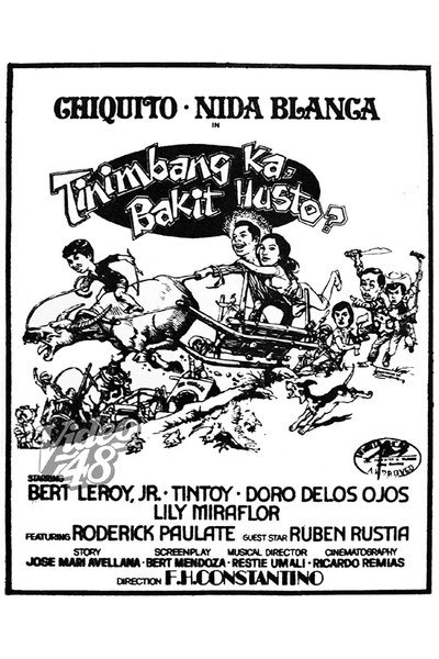 Póster de Tinimbang ka, bakit husto?