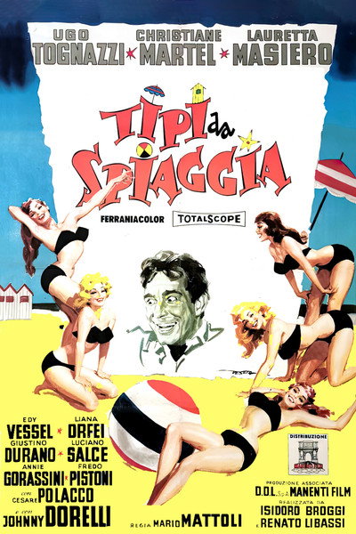 Póster de Tipi da spiaggia