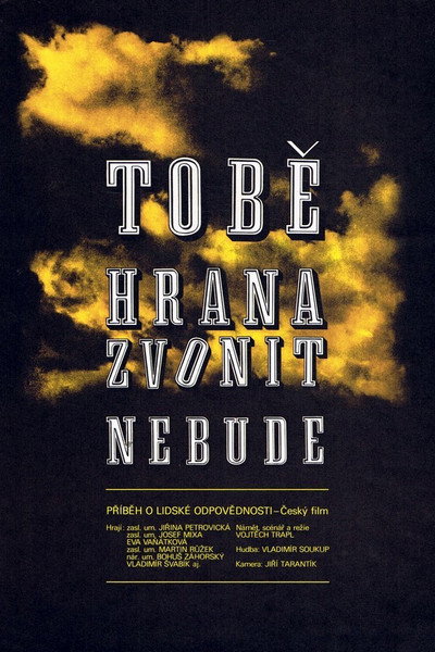 Póster de Tobe hrana zvonit nebude
