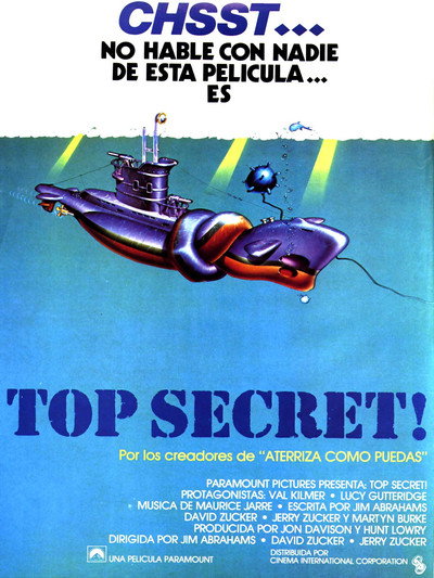 Póster de Top Secret!
