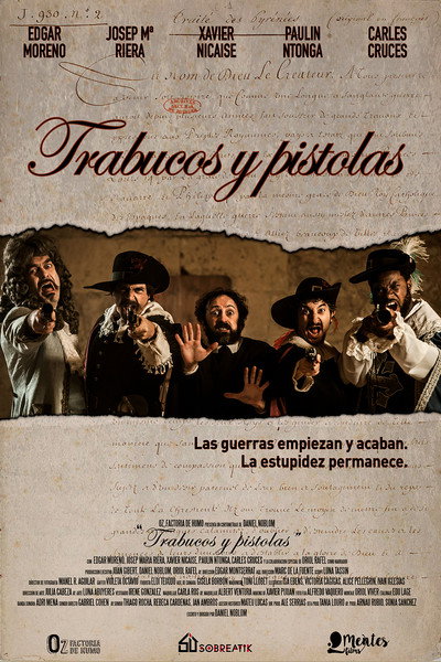 Póster de Trabucos y pistolas