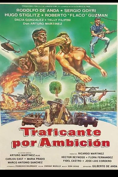 Póster de Traficante por ambición