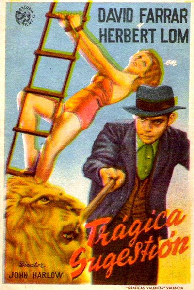 Póster de Trágica sugestión