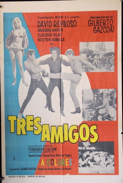 Póster de Tres amigos