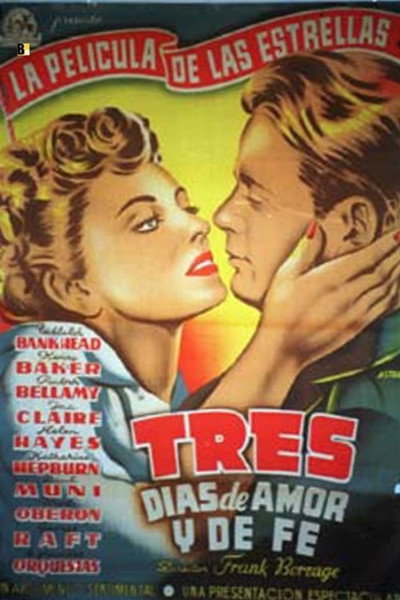 Póster de Tres días de amor y de fe
