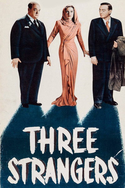 Póster de Tres extraños