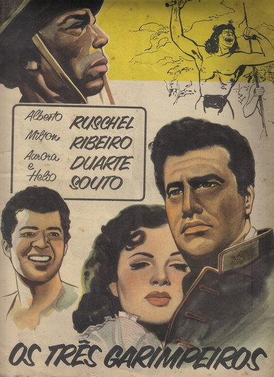 Póster de Três Garimpeiros