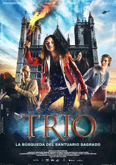 Póster de Trío. La búsqueda del santuario sagrado