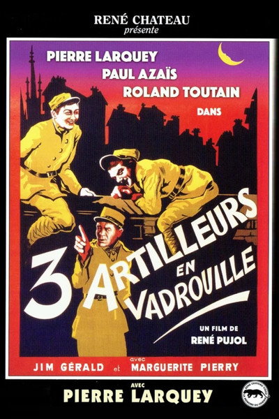 Póster de Trois artilleurs en vadrouille