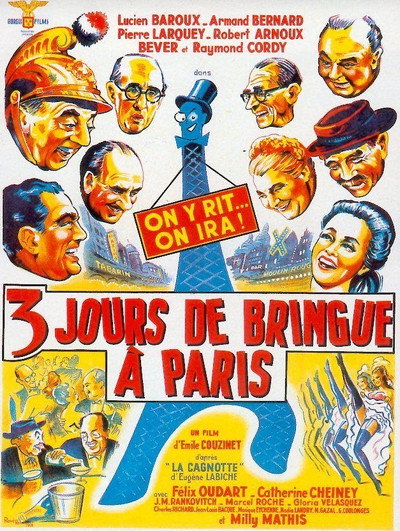 Póster de Trois jours de bringue à Paris