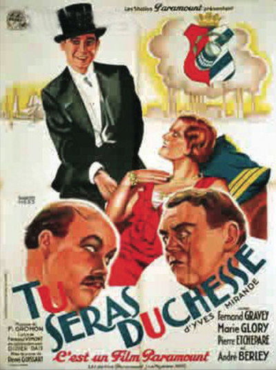 Póster de Tu seras Duchesse