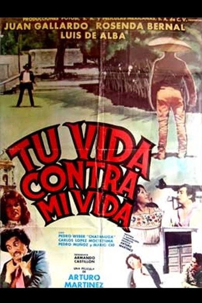 Póster de Tu vida contra mi vida