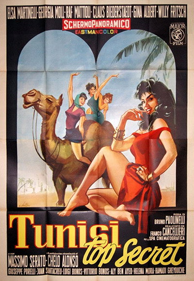 Póster de Tunisi top secret
