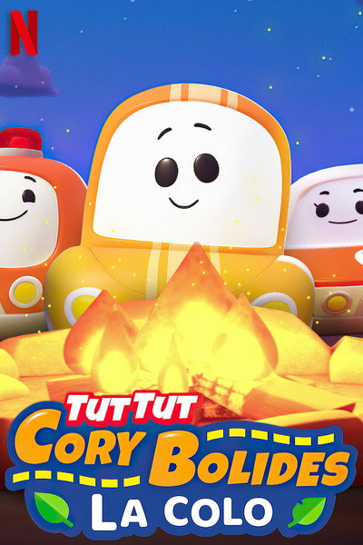 Póster de Tut Tut Cory Bólidos Campamento de verano