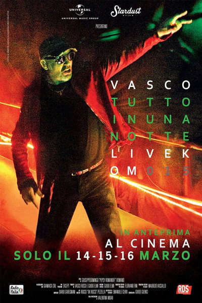 Póster de Tutto in una notte - Live Kom 015