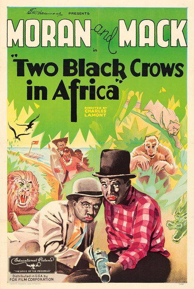 Póster de Two Black Crows in Africa