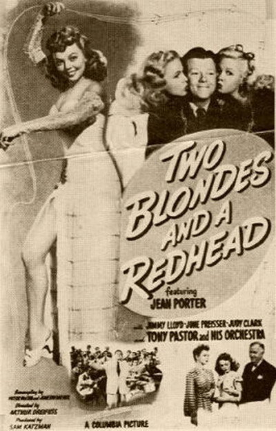 Póster de Two Blondes and a Redhead
