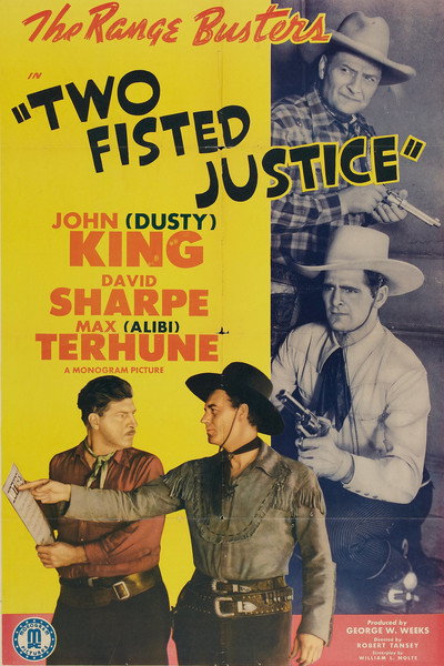 Póster de Two Fisted Justice