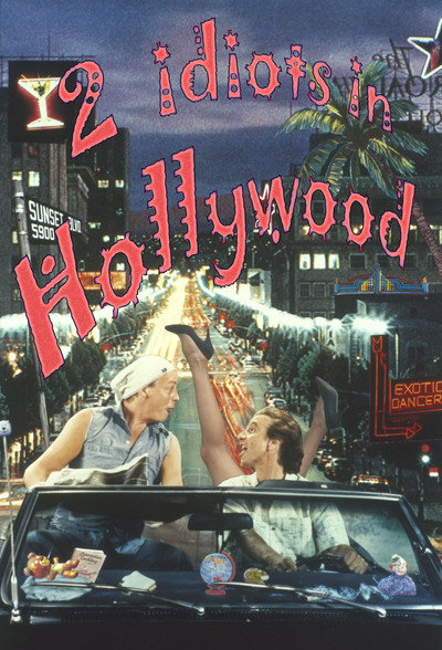Póster de Two Idiots in Hollywood